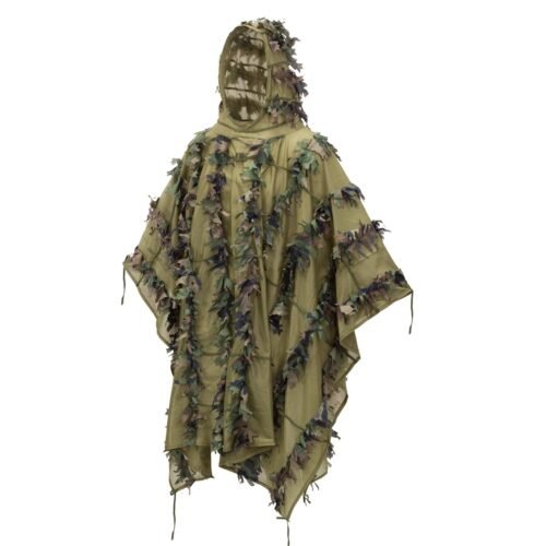 HELIKON 3D Ghillie Poncho(R) LEAF - US Woodland