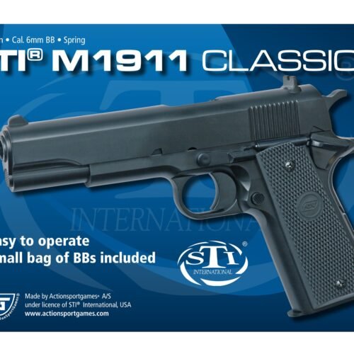 ASG Spring Powered Pistol STI(R) M1911 Classic - Black