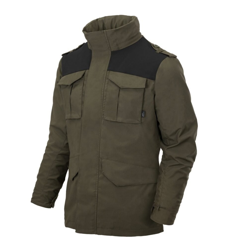 HELIKON COVERT M-65 Jacket(R) - Taiga Green/Black