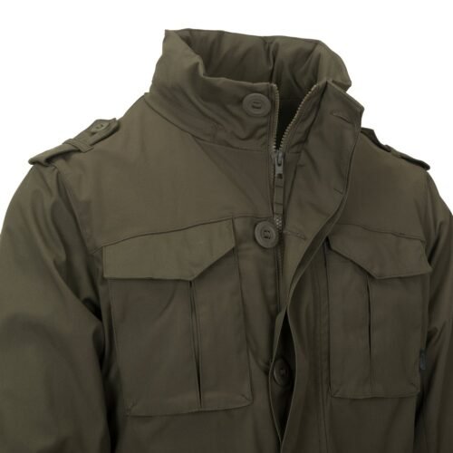 HELIKON COVERT M-65 Jacket(R) - Taiga Green/Black