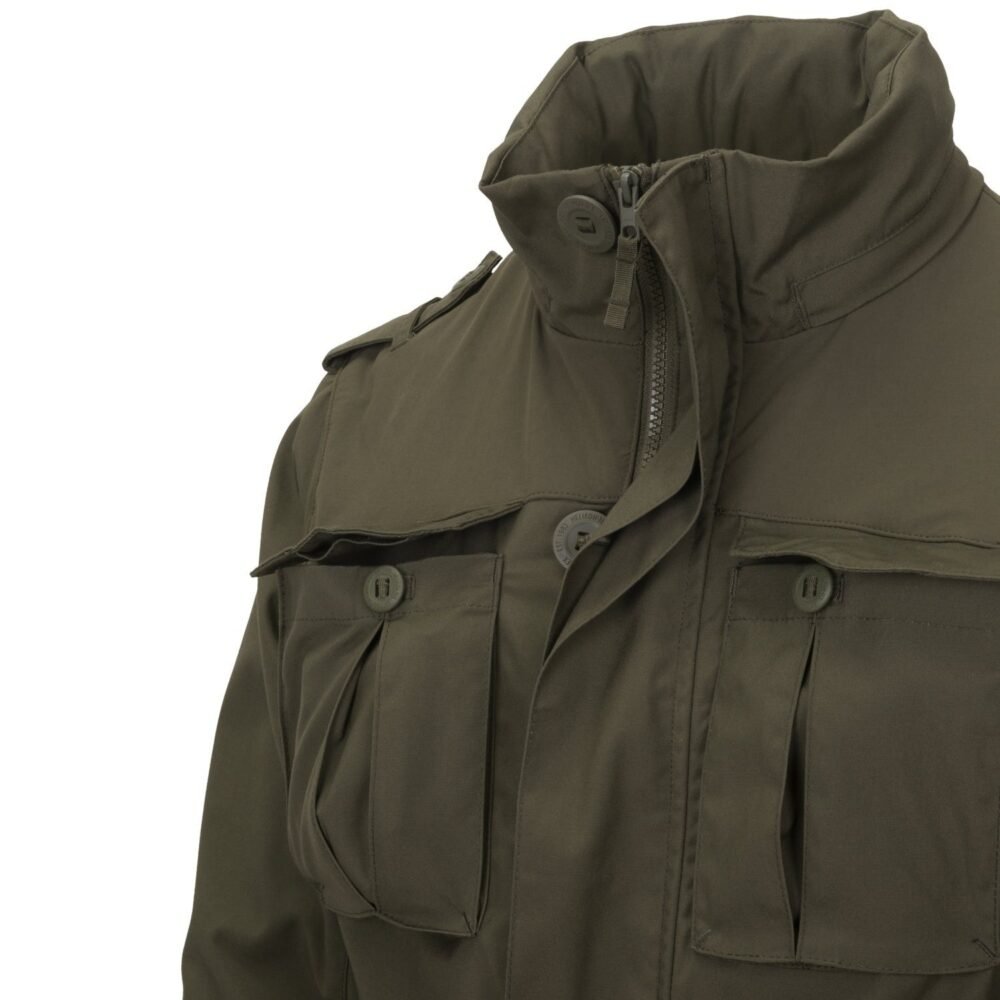HELIKON COVERT M-65 Jacket(R) - Taiga Green/Black