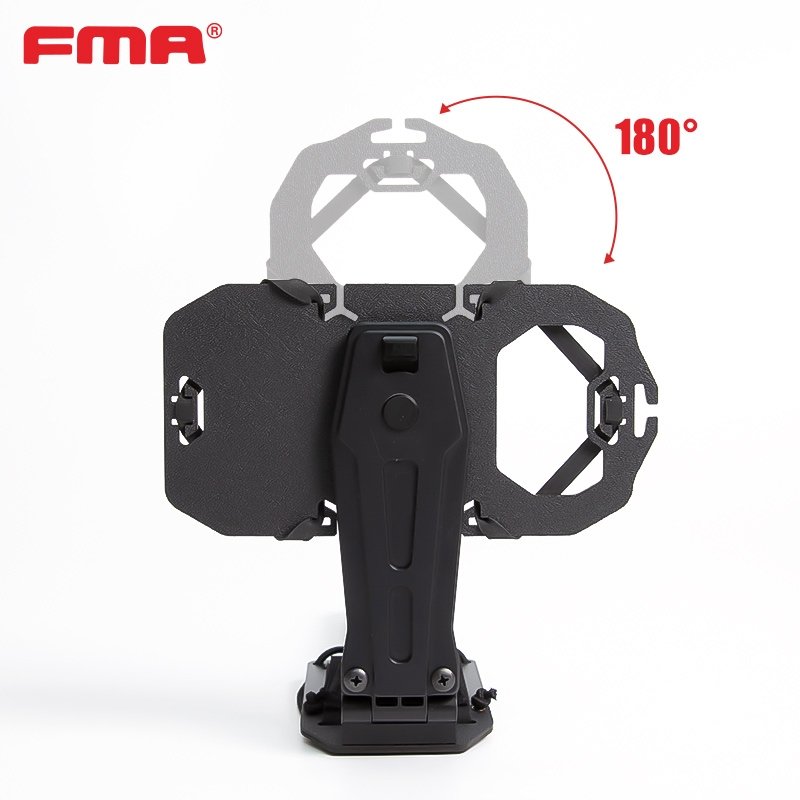 FMA Navigation Board Rotary for GPS / Phone - Black