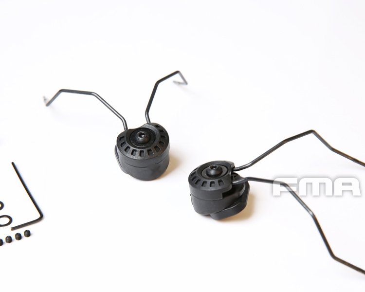 FMA Headphone Universal Modular FARA OTH Attach ARC Rail Kit - Black