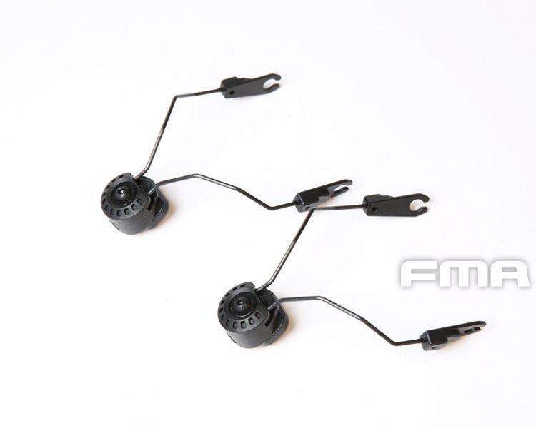 FMA Headphone Universal Modular FARA OTH Attach ARC Rail Kit - Black