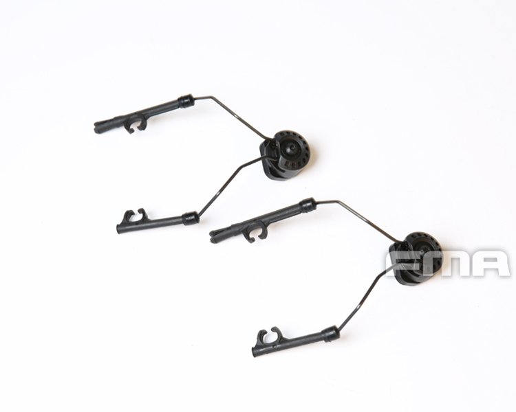 FMA Headphone Universal Modular FARA OTH Attach ARC Rail Kit - Black