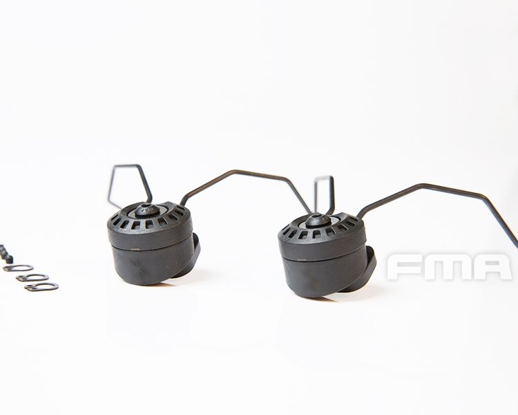 FMA Headphone Universal Modular FARA OTH Attach ARC Rail Kit - Black