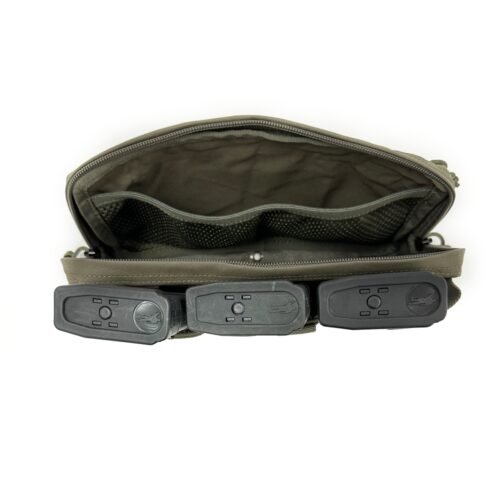 WAS Triple Snap MAG Molle Utility Pouch (AR15 / AK) - Ranger Green