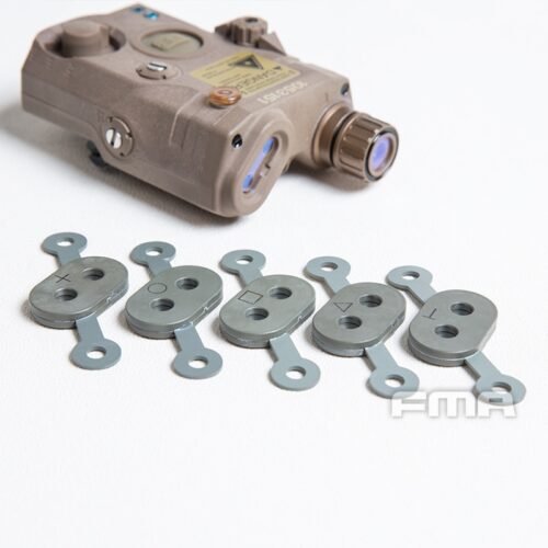 FMA PEQ Laser Pattern Generator Caps Gen2, 5 Patterns - Tan