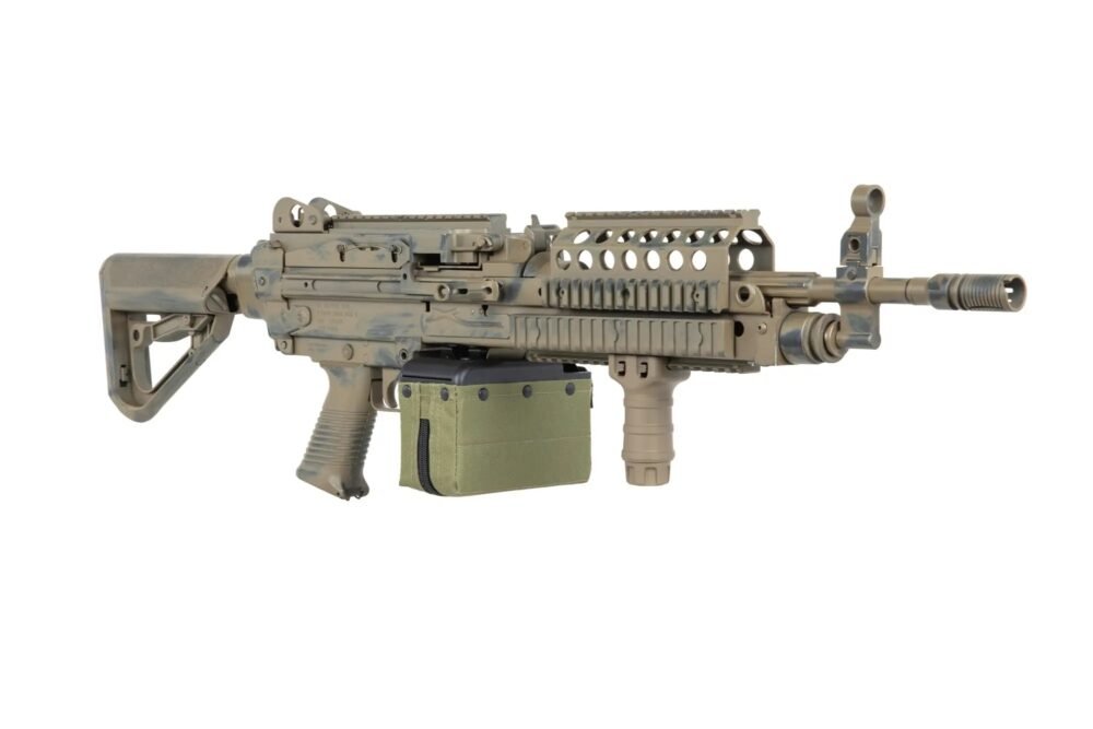 A a K T8 SP Systems MK46 MOD 0 LMG - Tan (Battleworn)