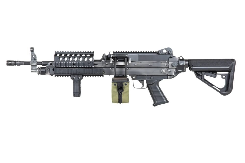 A a K T8 SP Systems MK46 MOD 0 LMG - Black (Battleworn)