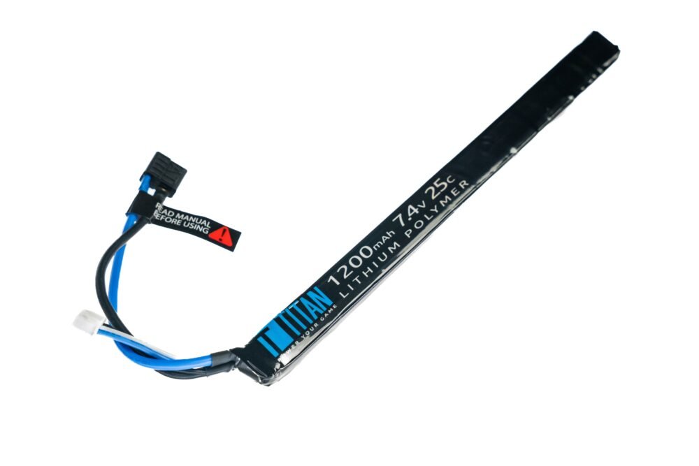Li-Pol Battery TITAN 7,4V 1200mAh, 25C (T-Dean) - Stick (AK)