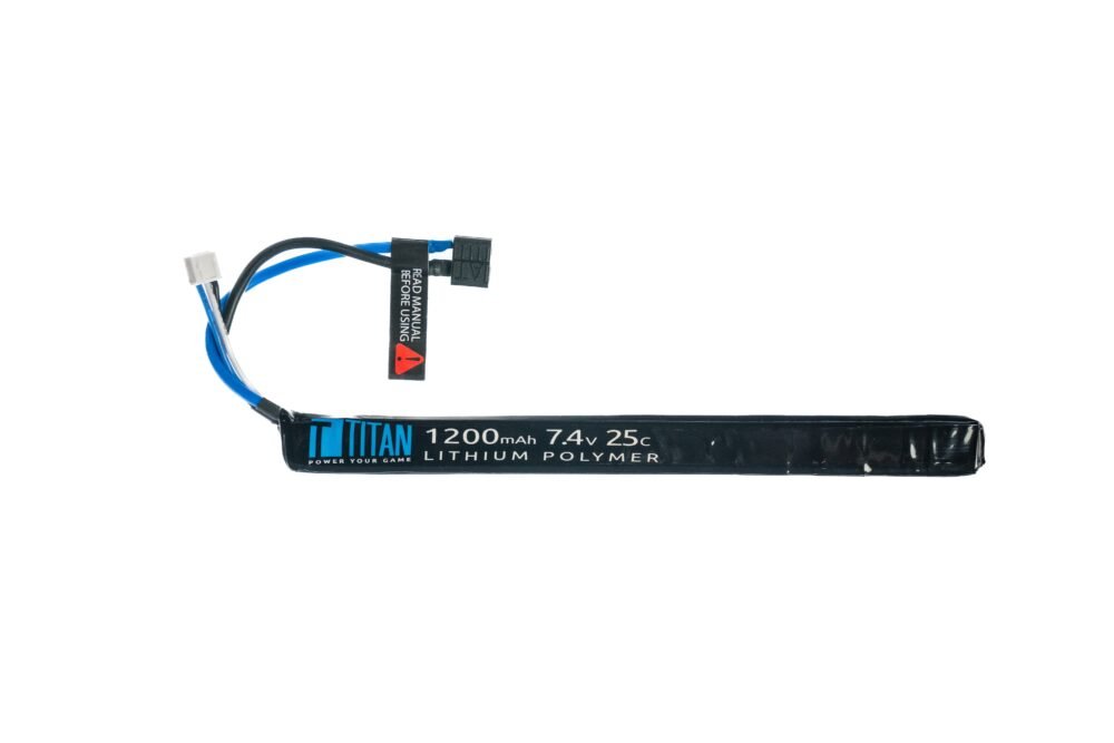 Li-Pol Battery TITAN 7,4V 1200mAh, 25C (T-Dean) - Stick (AK)