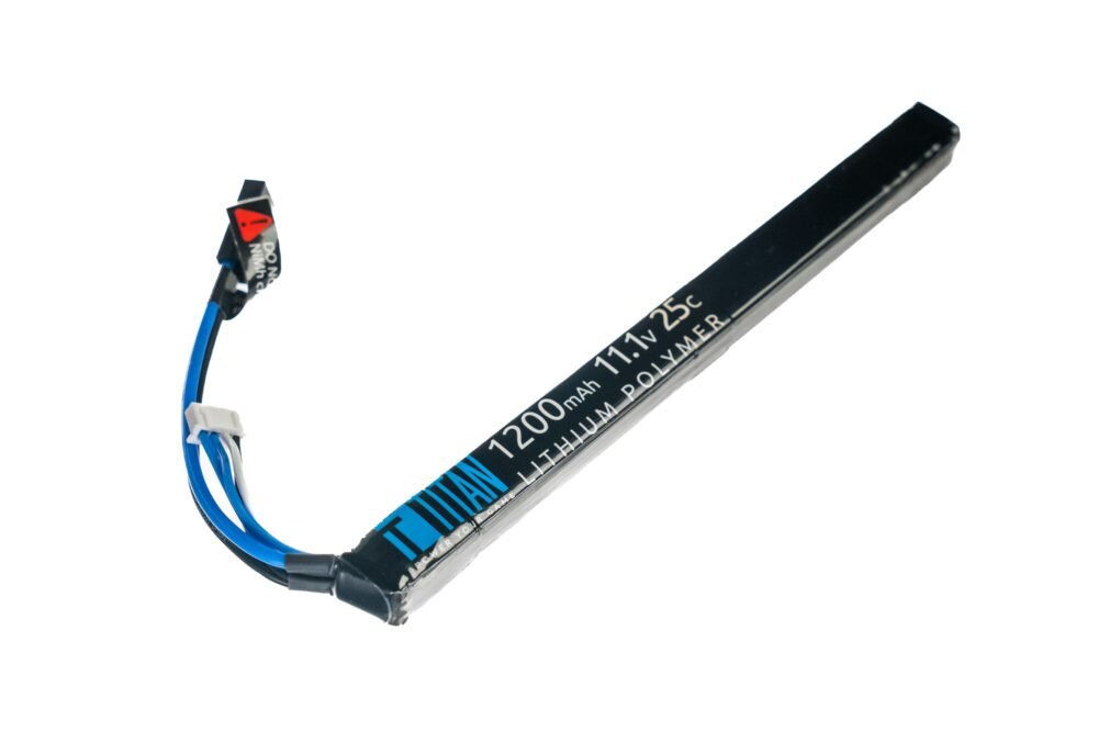 Li-Pol Battery TITAN 11,1V 1200mAh, 25C (Tamiya) - Stick (AK)