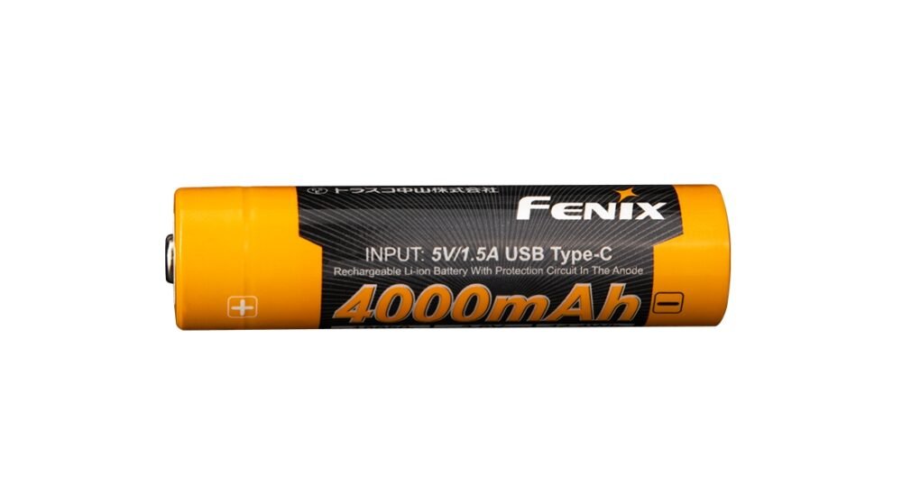 Charging battery USB-C Fenix 18650 4000 mAh (Li-Ion)