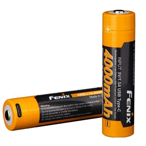 Charging battery USB-C Fenix 18650 4000 mAh (Li-Ion)