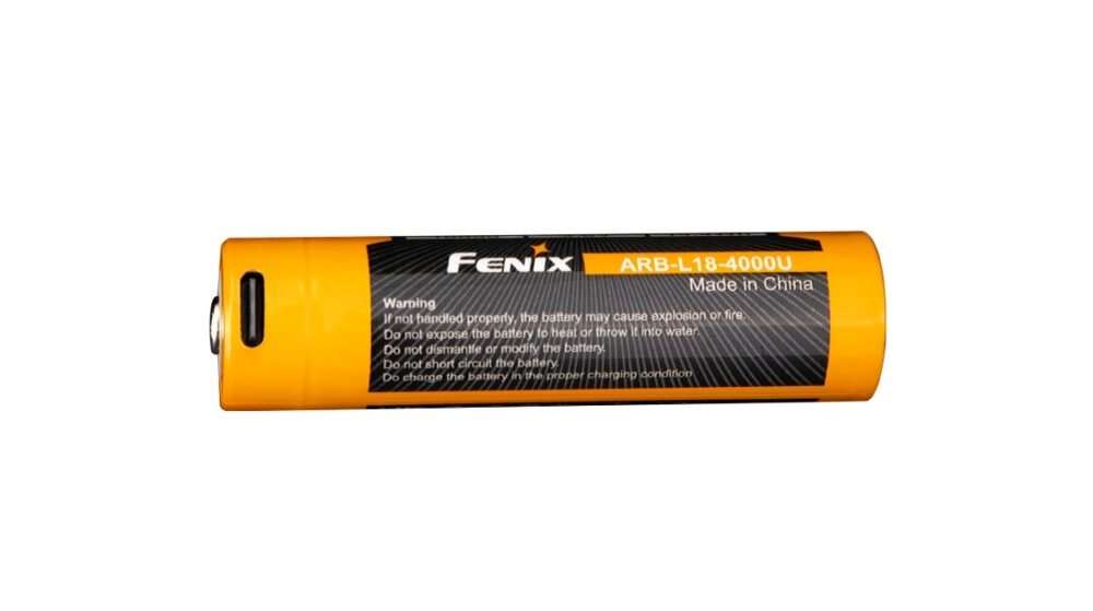 Charging battery USB-C Fenix 18650 4000 mAh (Li-Ion)