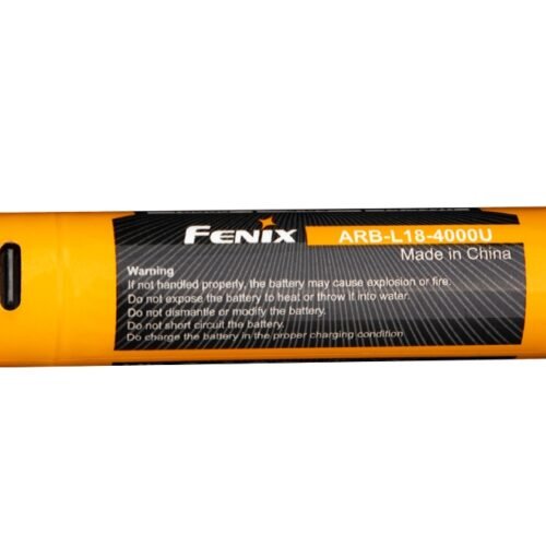 Charging battery USB-C Fenix 18650 4000 mAh (Li-Ion)