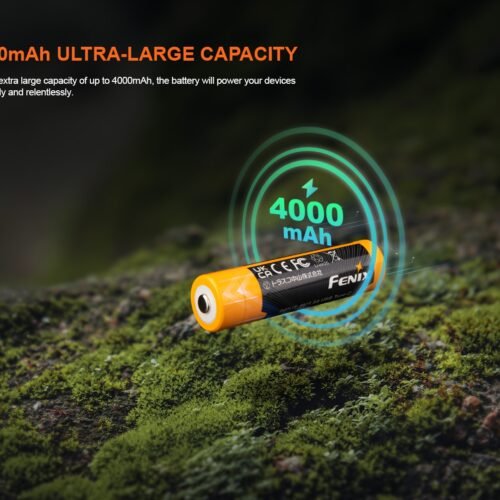 Charging battery USB-C Fenix 18650 4000 mAh (Li-Ion)
