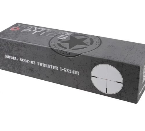 LPVO Riflescope FORESTER 1-5x24 SFP Gen1 - Black