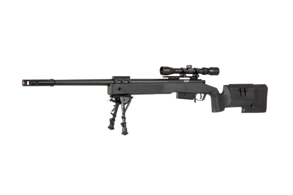 SA M40A5 (SA-S03 CORE(TM)) Sniper Rifle with Accessories - Black