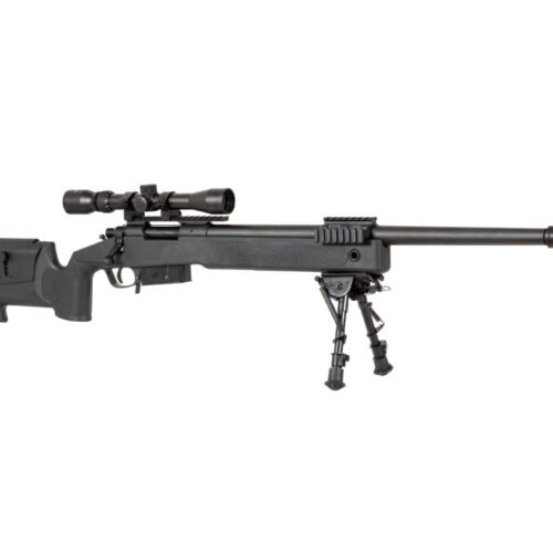 SA M40A5 (SA-S03 CORE(TM)) Sniper Rifle with Accessories - Black