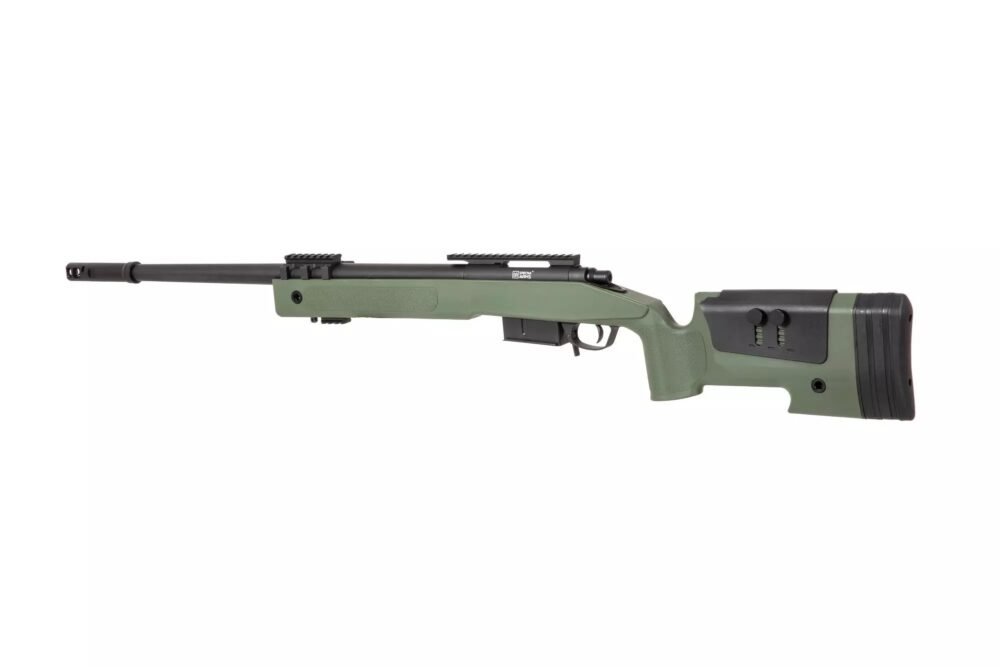 SA M40A5 (SA-S03 CORE(TM)) Sniper Rifle - Green