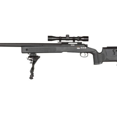 SA M40A3 High Velocity (SA-S02 CORE(TM)) Sniper Rifle with Accessories - Black