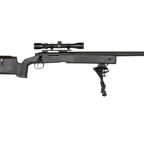SA M40A3 High Velocity (SA-S02 CORE(TM)) Sniper Rifle with Accessories - Black