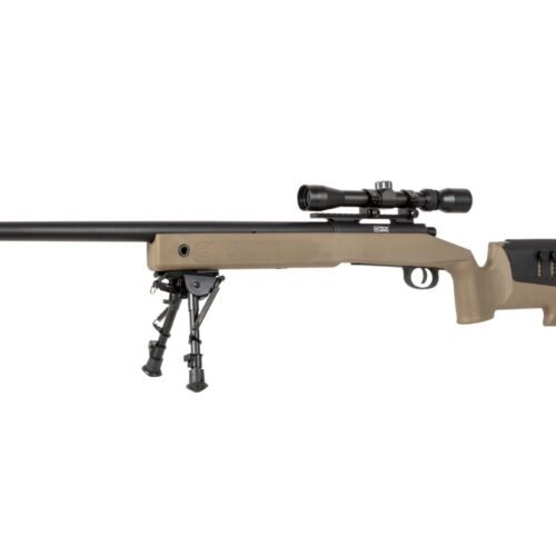 SA M40A3 (SA-S02 CORE(TM)) Sniper Rifle with Accessories - Tan