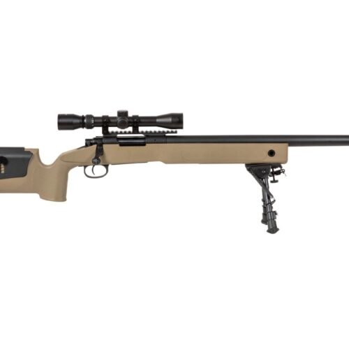 SA M40A3 (SA-S02 CORE(TM)) Sniper Rifle with Accessories - Tan