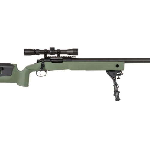 SA M40A3 (SA-S02 CORE(TM)) Sniper Rifle with Accessories - Green