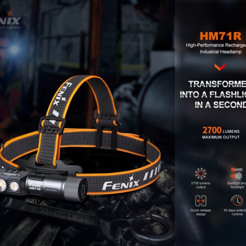 Fenix HM71R RECHARGEABLE HEADLAMP