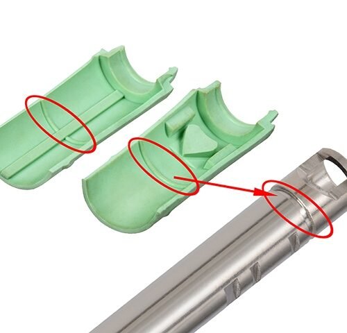 ML AEG Silicone Hop-up Bucking SUPER MACARON, 50 Shore - Green