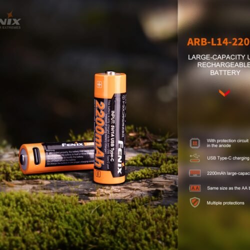 Charging battery USB AA Fenix ARB-L14-2200U (Li-ion)