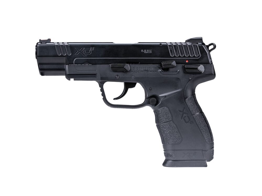 ASG Springfield Armory XDE 4.5" CO2 Blowback, Metal Slide - Black