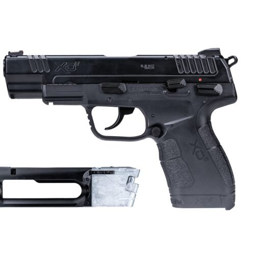 ASG Springfield Armory XDE 4.5" CO2 Blowback, Metal Slide - Black