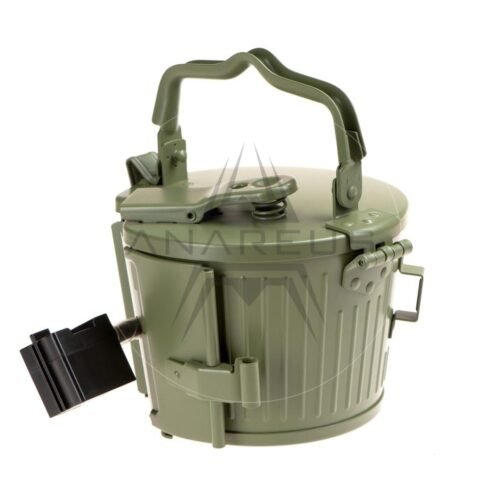 G a G Electric Drum Magazine for MG42, 1700 BBs - Green