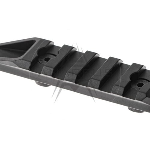5KU Metal RIS Rail for M-LOK / Keymod, 75 mm (5 Slots) - Black