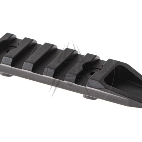 5KU Metal RIS Rail for M-LOK / Keymod, 75 mm (5 Slots) - Black