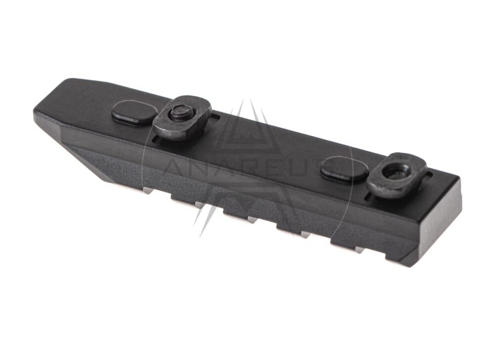 5KU Metal RIS Rail for M-LOK / Keymod, 75 mm (5 Slots) - Black