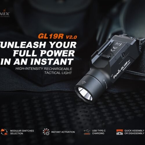 67924 FENIX GL19R V2.0 RECHARGEABLE TAC LIGHT