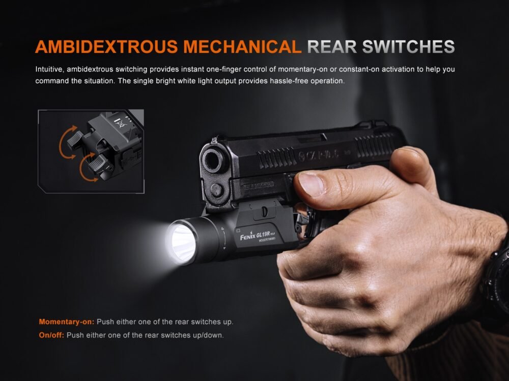 67926 FENIX GL19R V2.0 RECHARGEABLE TAC LIGHT