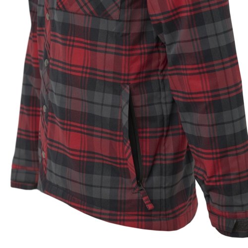 HELIKON WINTER WARDEN Shirt, Long Sleeve - Slate Crimson Plaid