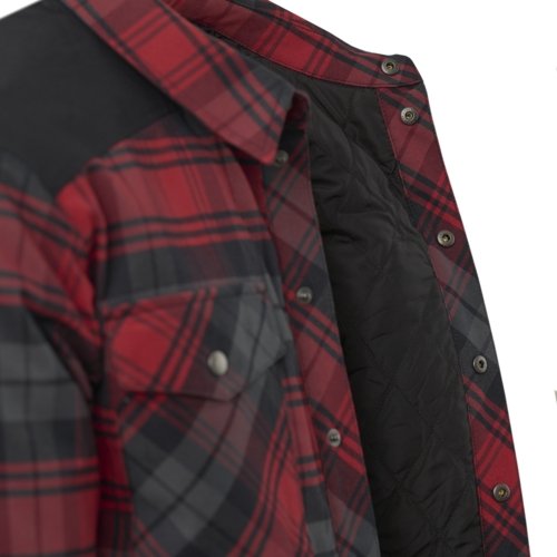HELIKON WINTER WARDEN Shirt, Long Sleeve - Slate Crimson Plaid