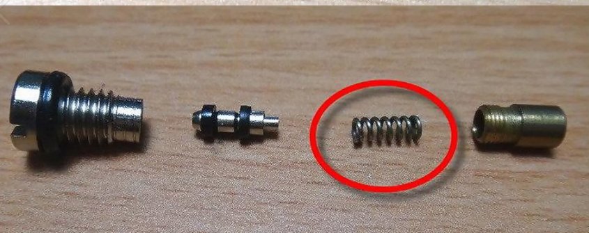 ML Universal Valve Spring Set for GBB Magazines, 5 Pieces - Gold