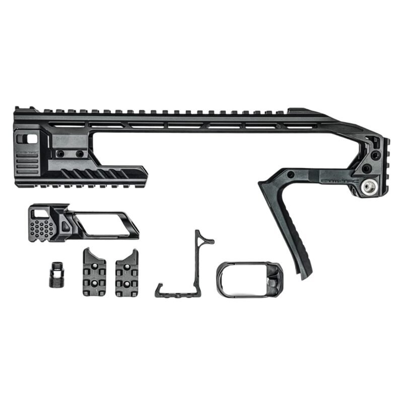 CTM CNC Aluminium RIS Modular Upper Conversion Kit for AAP-01 - Black