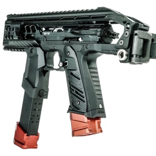 CTM CNC Aluminium RIS Modular Upper Conversion Kit for AAP-01 - Black