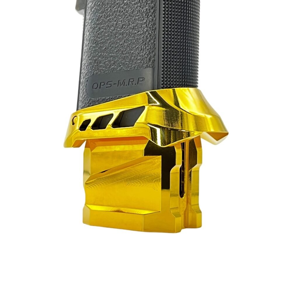 CTM CNC Magazine Extension Plate for TM Hi-Capa - Gold (Electroplated)
