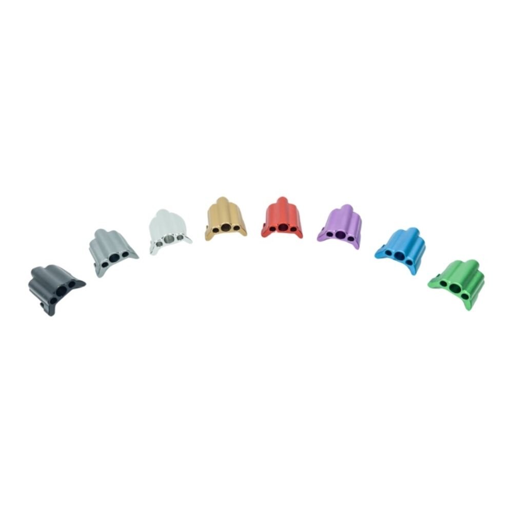 CTM CNC Aluminum Nozzle Block for AAP-01 - Purple