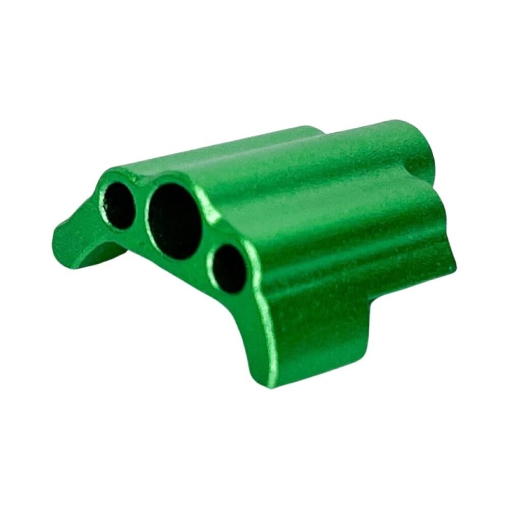 CTM CNC Aluminum Nozzle Block for AAP-01 - Green